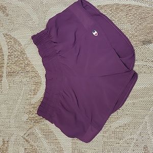Champion Burgundy Running Shorts